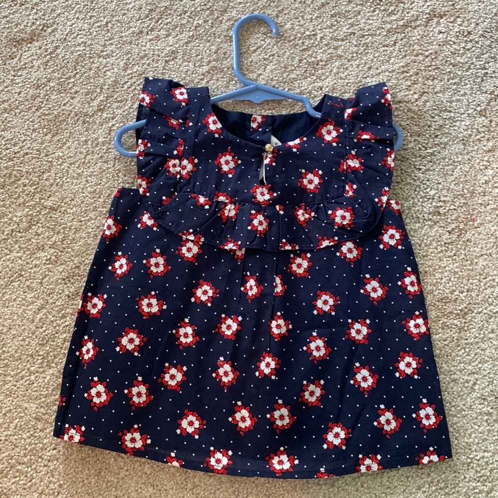 NWOT Janie&Jack toddler girl button back blouse
